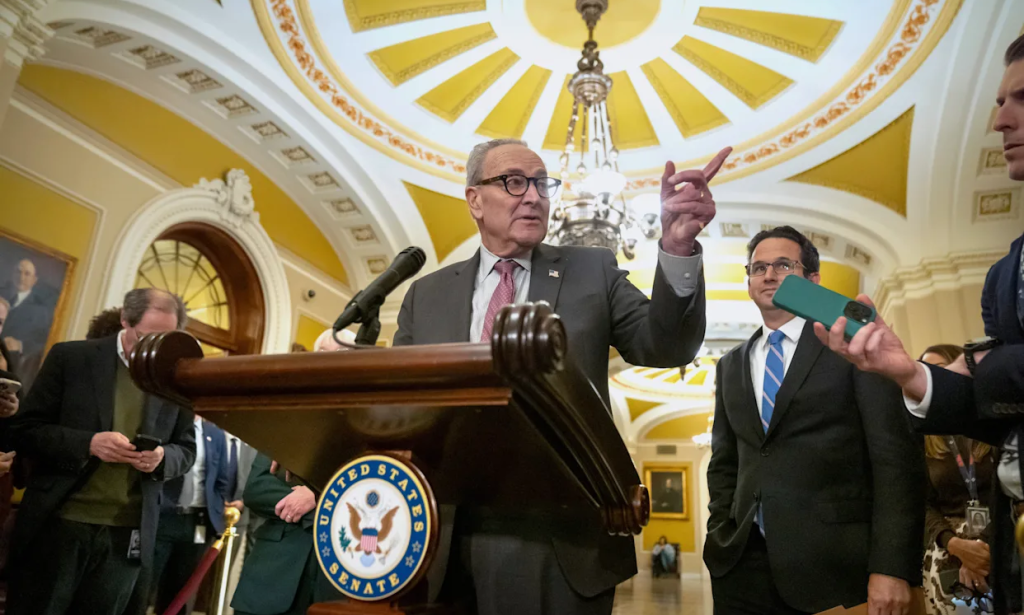 ‘Schumer is no longer effective’: Dems outraged over shutdown deal