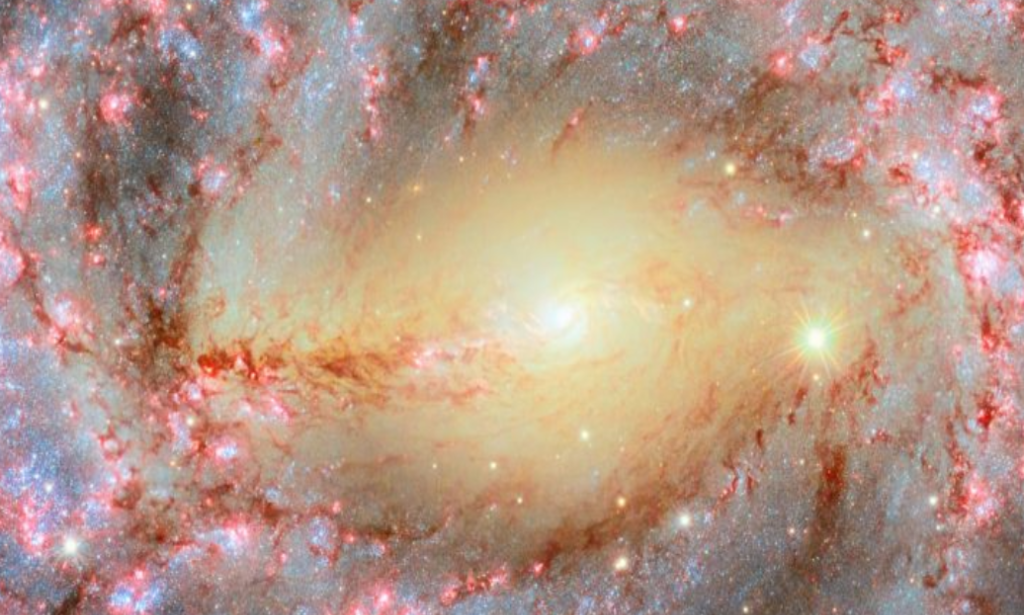 Secrets of a spiraling galactic powerhouse