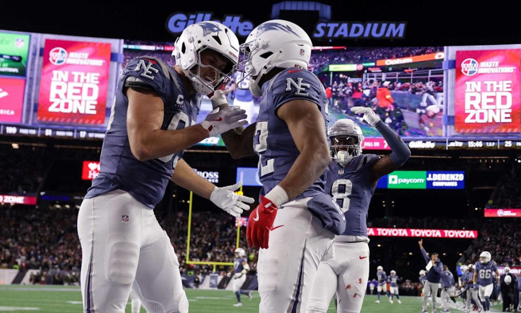 Patriots vs Jets: TreVeyon Henderson scores 3 TDs and Drake Maye continues to impress in New England's 8th straight win