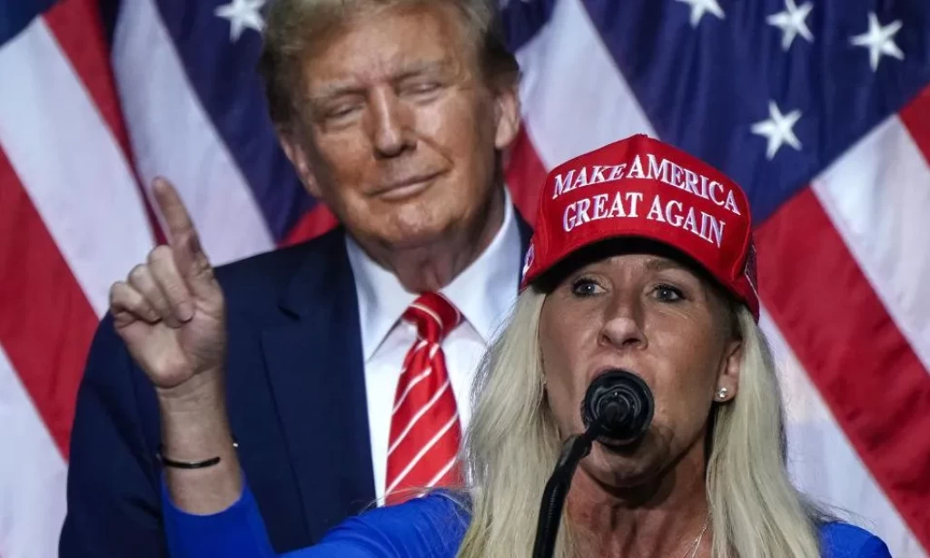 Trump ally Marjorie Taylor Greene to quit Congress after Epstein files feud