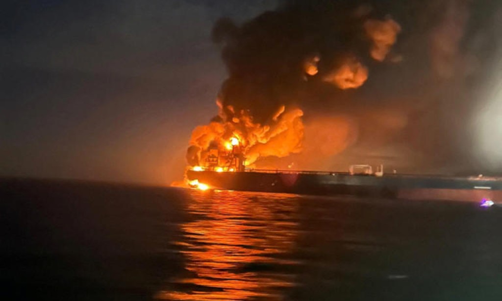 Mystery Blasts Rock Russia-Linked Oil Tankers Off Turkey’s Coast