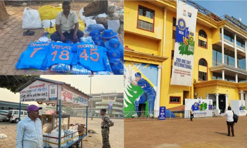 India vs SA: What the TV didn’t show: An agniveer aspirant looking for Virat, stadium golgappa seller and Dhoni-RoKo jersey seller