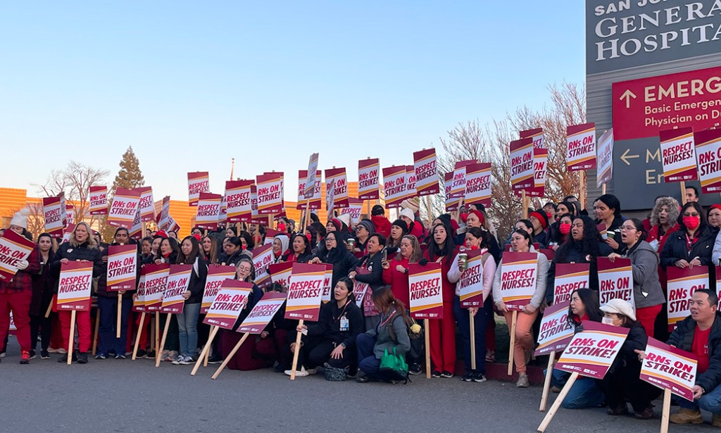 San Joaquin County nurses to hold one-day ULP strike