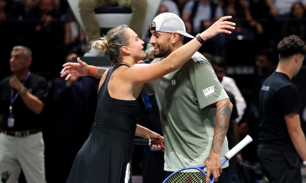 Nick Kyrgios defeats Aryna Sabalenka in latest 'battle of the sexes'