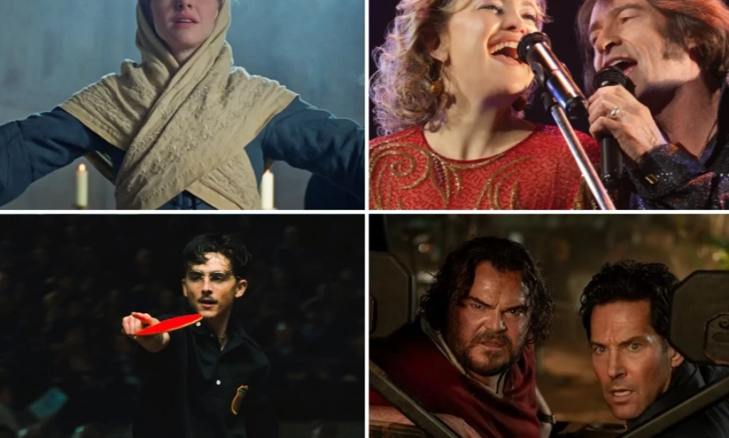 Holiday Movie Guide: 'Marty Supreme,' 'Song Sung Blue,' 'The Testament Of Ann Lee,' 'Anaconda,' And More