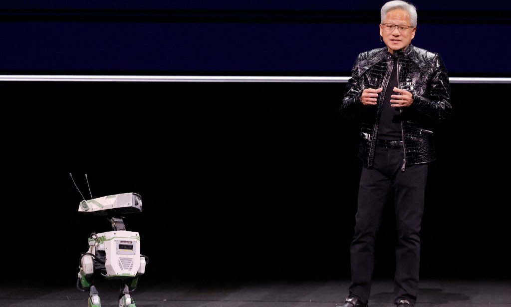 Robots with human-type capabilities are coming this year, says Nvidia CEO