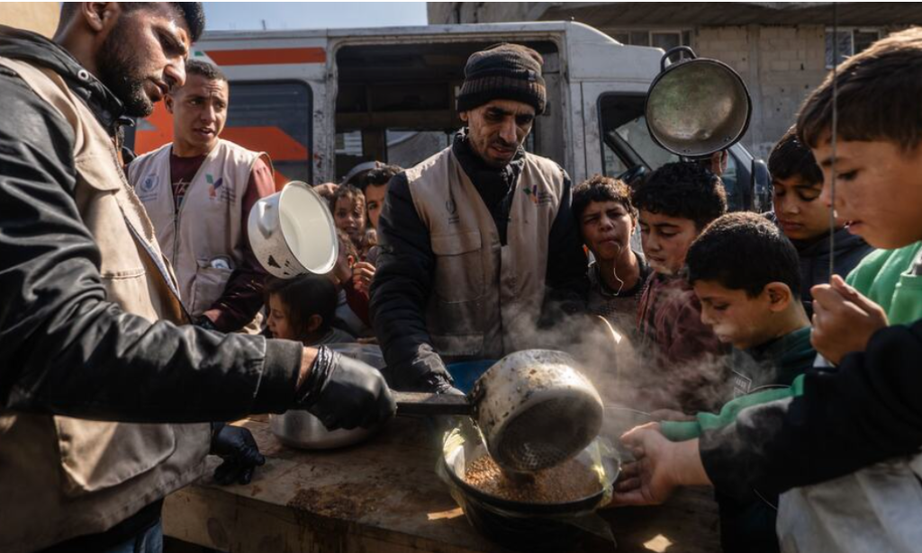 Aid continues despite winter hardship in Gaza and West Bank, UN says