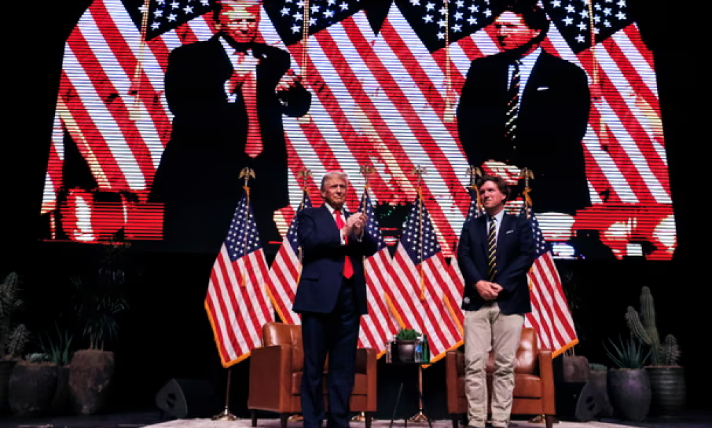 ‘What the hell happened’ to Tucker Carlson? A new book tries to find out